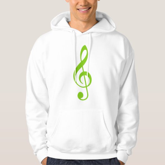 Treble Clef Hoodie (Vorderseite)