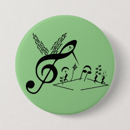 Treble Clef, Kolibri, Musiksymbole, Musik Button