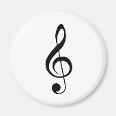 Treble Clef Magnet (Vorne)