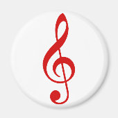 Treble Clef Magnet (Vorne)