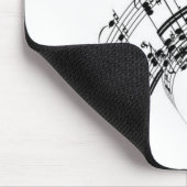 Treble Clef Mousepad (Ecke)