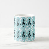 Treble Clef Music Gift Musician Teacher Band Kaffeetasse (Mittel)