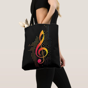 Treble Clef Music Tasche
