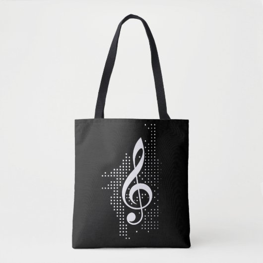 Treble Clef Music Tasche (Vorderseite)