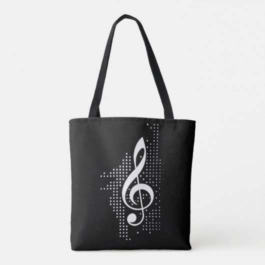 Treble Clef Music Tasche (Rückseite)