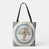 Treble Clef Music Tree Tasche (Rückseite)