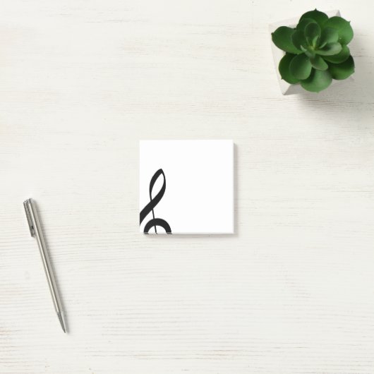 Treble Clef Musical Post-It Notes Klebezettel (Büro)