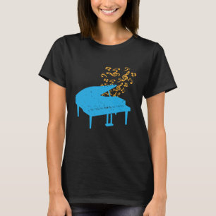 Treble Clef Musician Piano Gift Royal Piano T-Shirt