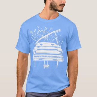 Treble Clef Piano Musician Pianist T-Shirt