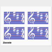 Treble Clef Sticker (Blatt)
