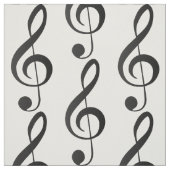 Treble Clef Stoff (Muster)