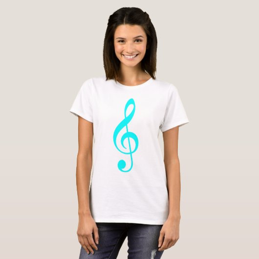 Treble Clef T-Shirt (Vorne ganz)