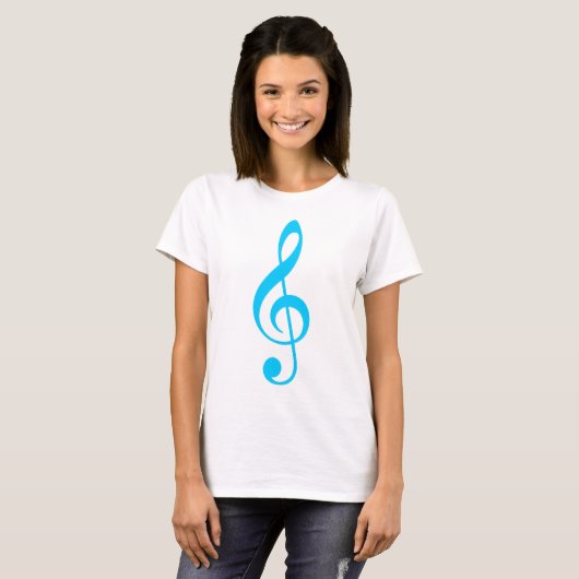 Treble Clef T-Shirt (Vorne ganz)