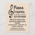 Treble Clef, Tastatur, Klavierunterricht Werbung Flyer<br><div class="desc">Treble Clef,  Keyboard,  Piano Lektionen Werbung Flyer durch den Business Card Store.</div>