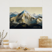 Treble Cone Poster (Küche)