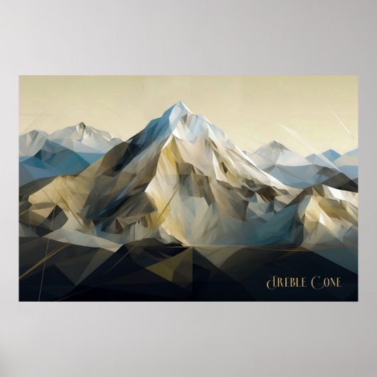 Treble Cone Poster (Vorne)