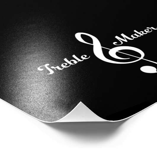 Treble Maker Fotodruck (Ecke)