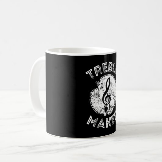 TREBLE MAKER KAFFEETASSE (Vorderseite Links)