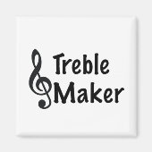 Treble Maker Music Spaß Treble Clef Magnet (Vorne)