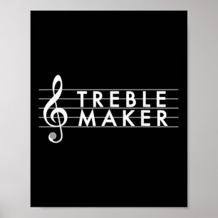 Treble Maker - Musikerin für die sonnige Musik Poster