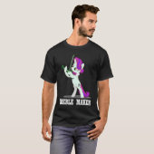 Treble Maker Unicorn Violinist Violin T-Shirt (Vorne ganz)