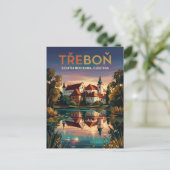 Třeboň Tschechien Postkarte (Stehend Vorderseite)