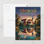 Třeboň Tschechien Postkarte (Vorne/Hinten)