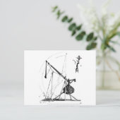 trebuchet-2 postkarte (Stehend Vorderseite)