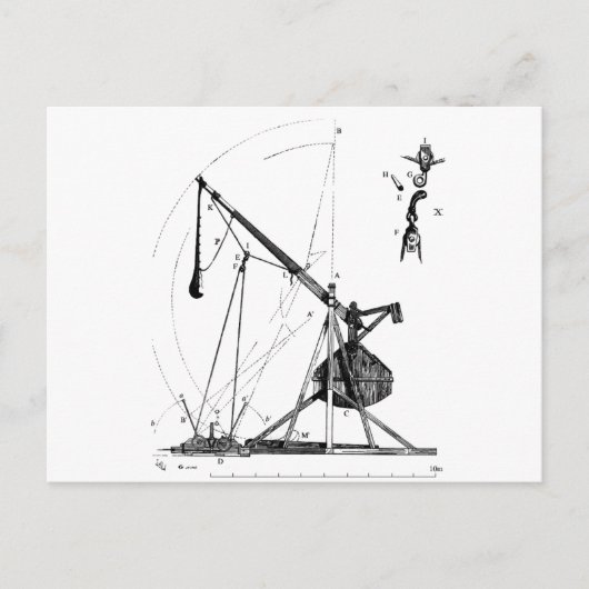 trebuchet-2 postkarte (Vorderseite)