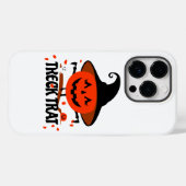 Treck Trat Pumpkin Lächeln Case-Mate iPhone Hülle (Rückseite (Horizontal))