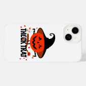 Treck Trat Pumpkin Lächeln Case-Mate iPhone Hülle (Rückseite (Horizontal))