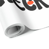 Treck Trat Pumpkin Lächeln Geschenkpapier (Rolleneckpunkt)