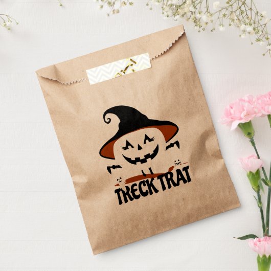 Treck Trat Pumpkin Lächeln Geschenktütchen (Versiegelt)