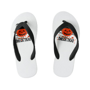 Treck Trat Pumpkin Lächeln Kinderbadesandalen