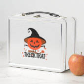Treck Trat Pumpkin Lächeln Metall Brotdose (Beispiel)