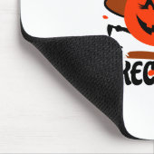 Treck Trat Pumpkin Lächeln Mousepad (Ecke)