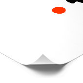 Treck Trat Pumpkin Lächeln Poster (Ecke)