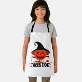 Treck Trat Pumpkin Lächeln Schürze (Insitu)