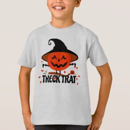 Treck Trat Pumpkin Lächeln T-Shirt