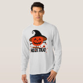 Treck Trat Pumpkin Lächeln T-Shirt (Vorne ganz)