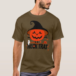 Treck Trat Pumpkin Lächeln T-Shirt