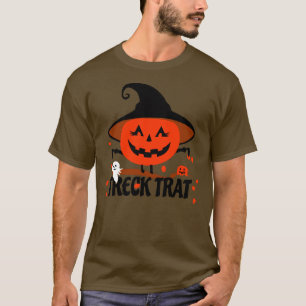 Treck Trat Pumpkin Lächeln T-Shirt
