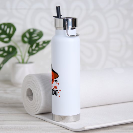 Treck Trat Pumpkin Lächeln Trinkflasche (Yoga)