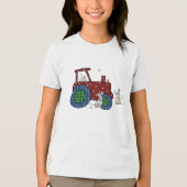 Trecker nähen Tri-Blend shirt (Vorderseite)