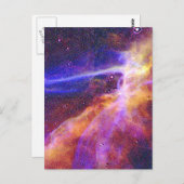 Treckie-Nebel Postkarte (Vorne/Hinten)