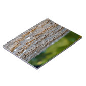 Tree Τrunk Foto Spiral Notebook Notizblock (Linke Seite)