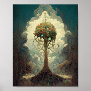 Tree 2 Fantasy Art Poster