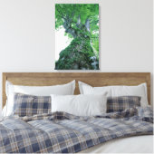 Tree 89 Stretched Canvas Print Leinwanddruck (Insitu (Schlafzimmer))