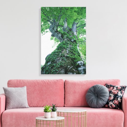 Tree 89 Stretched Canvas Print Leinwanddruck (Insitu (Wohnzimmer))
