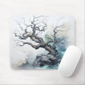 Tree Abstrakt Blue Mousepad (Mit Mouse)